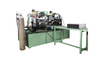 Transformer corrugated fin seam welding machine with bracing rod