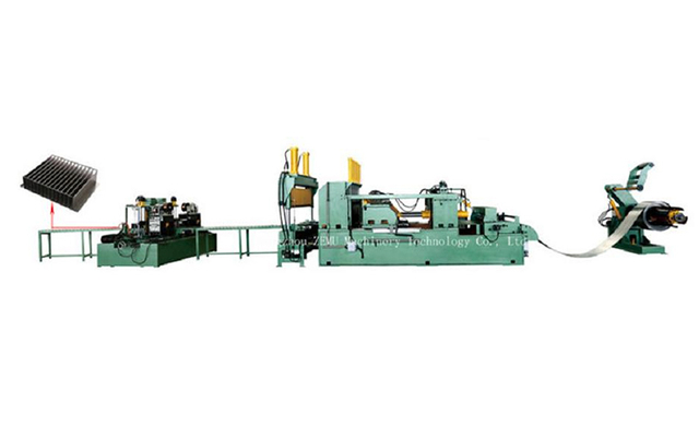 BW1300 transformer corrugated tank fin production line